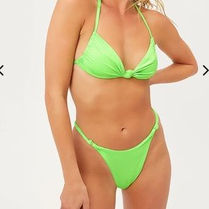 Frankie’s Bikinis high cut bikini bottom
